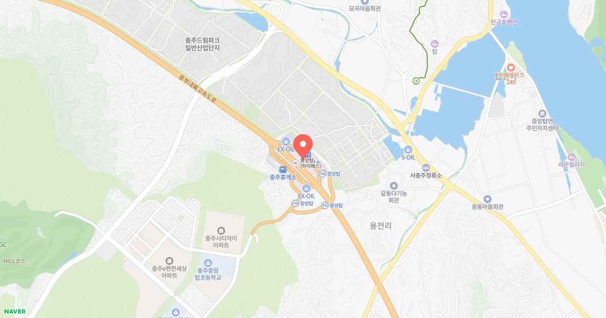 충주(양평)휴게소 위치 지도