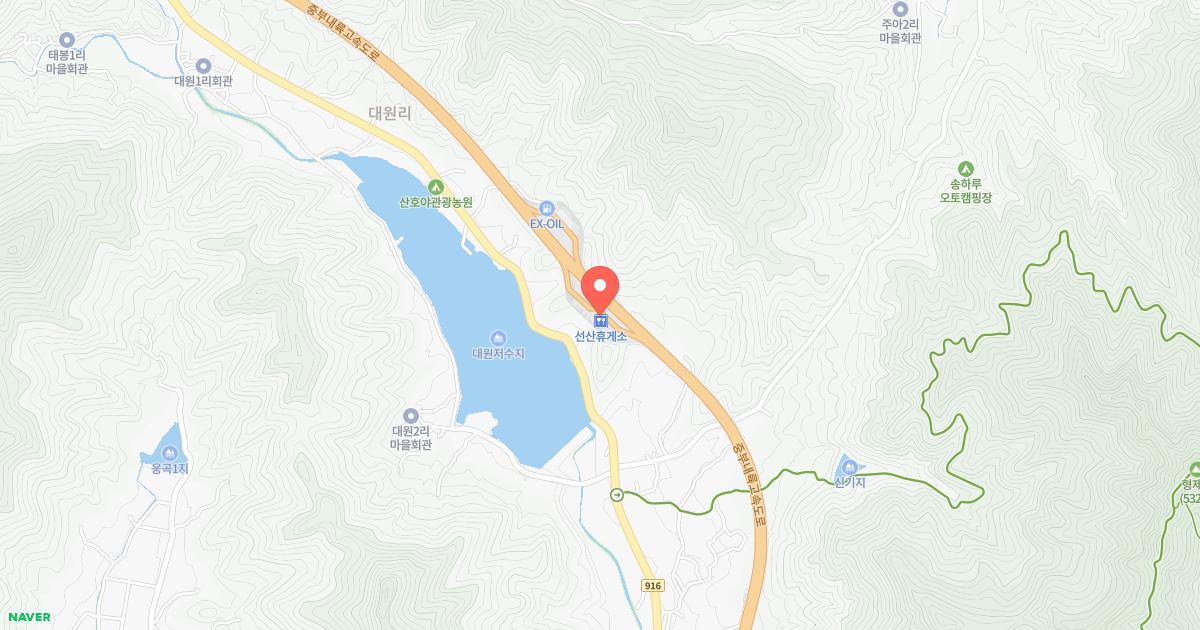 선산(창원)휴게소 위치 지도