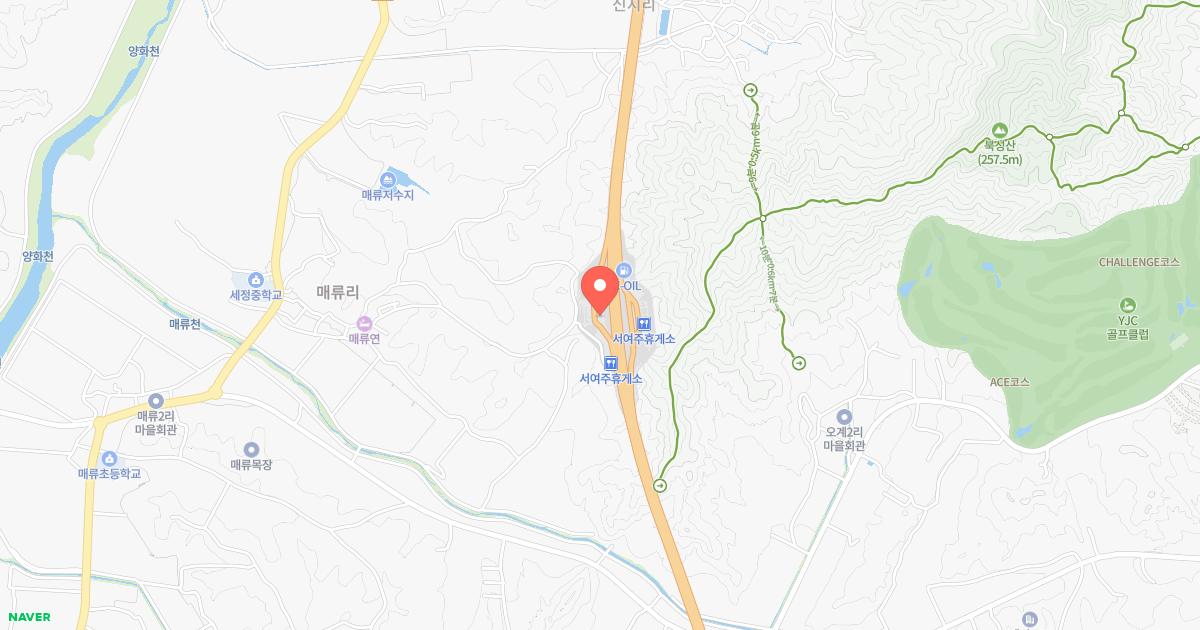서여주(창원)휴게소 위치 지도