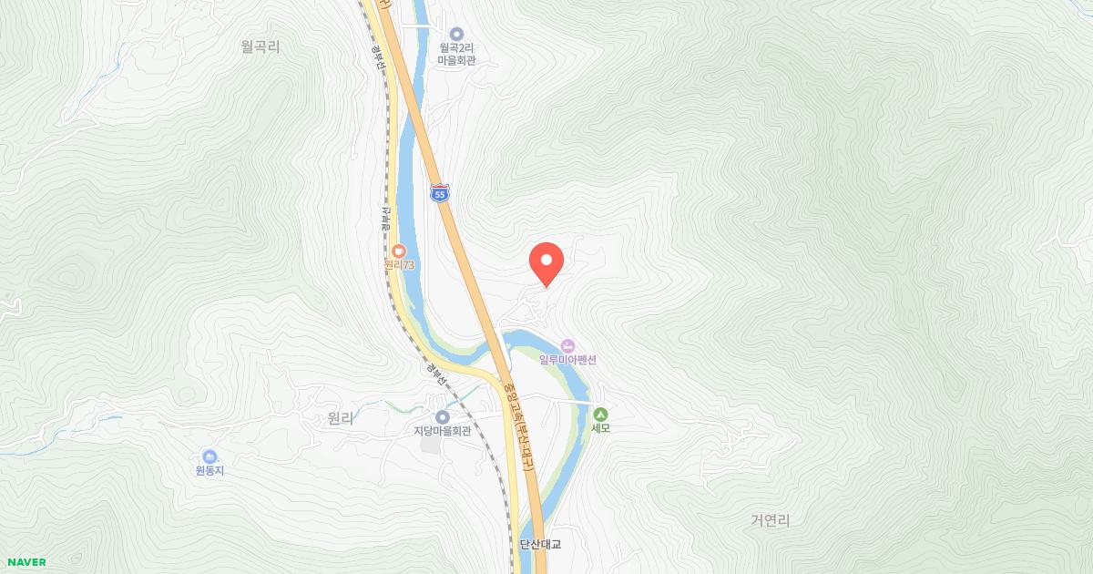 청도새마을(대구)휴게소 위치 지도